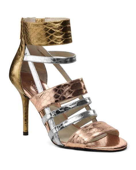 michael kors sandalen rose gold|Michael Kors rose gold sneakers.